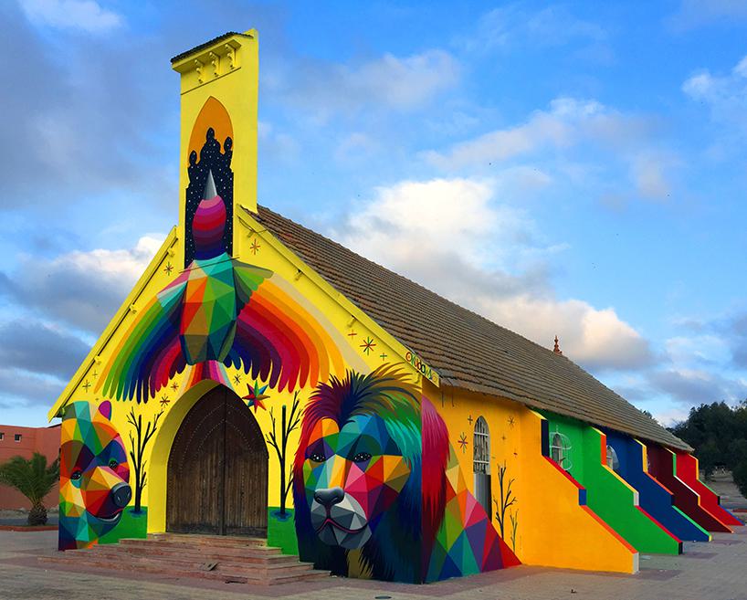 Image of Moroccan Church Gets Okuda Makeover