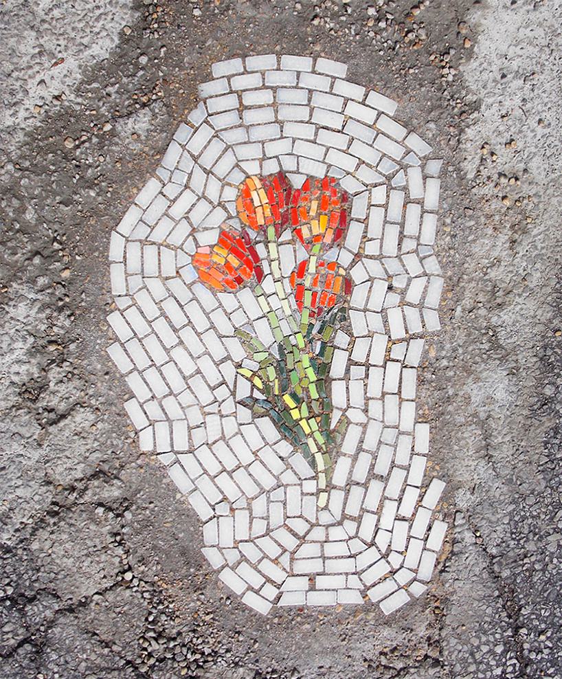 Pothole Mosaic by Bachor