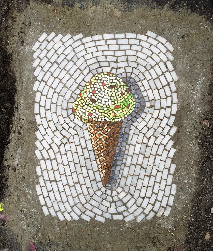 Pothole Mosaic by Bachor