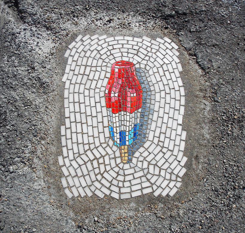 Pothole Mosaic by Bachor