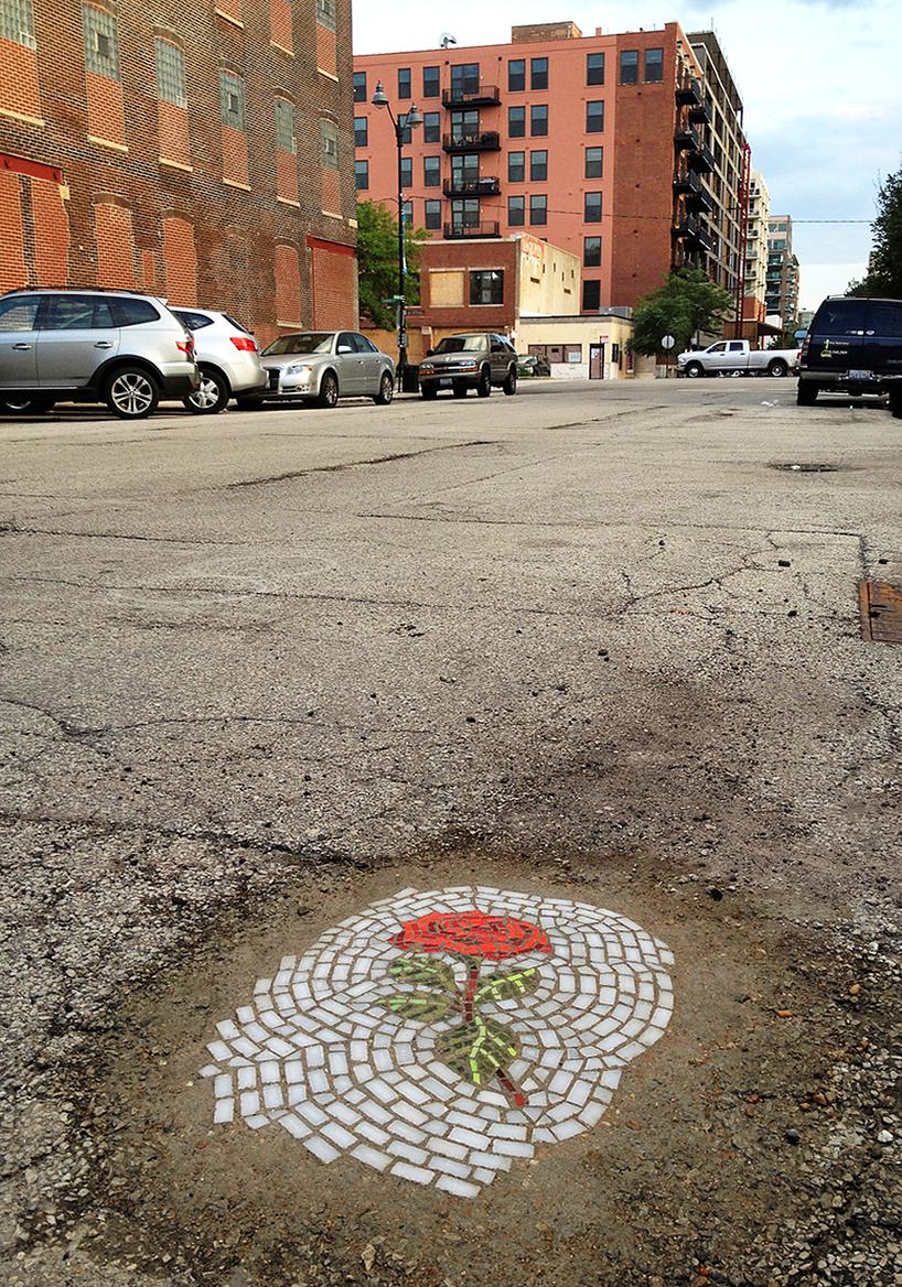 Pothole Mosaic by Bachor