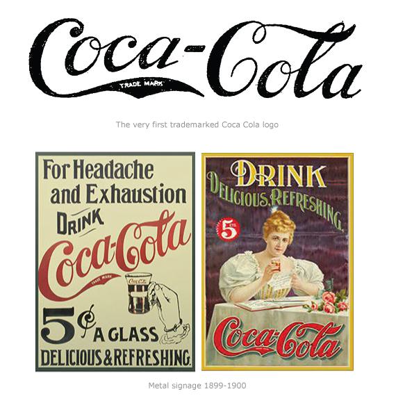 original coca cola logo