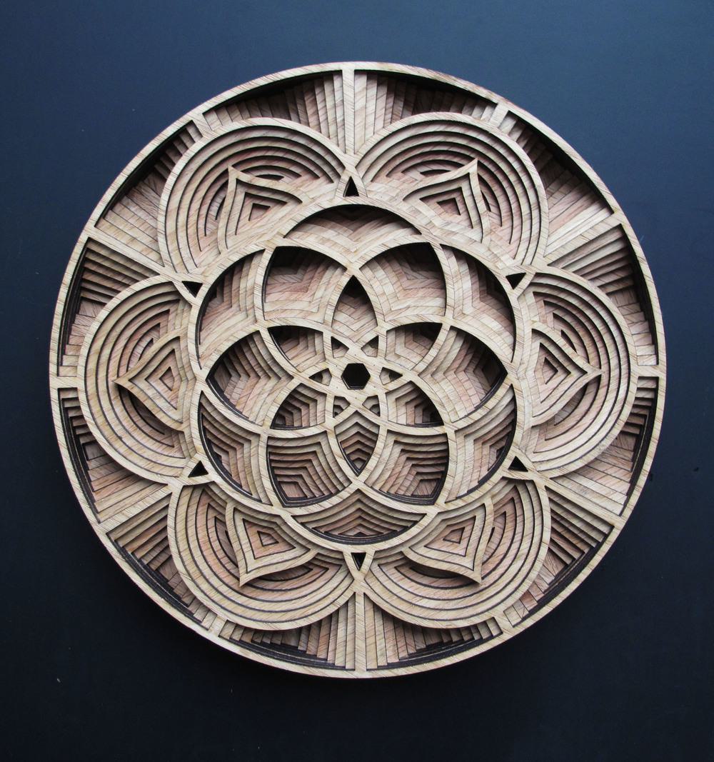 Laser Cut Woodwork by Gabriel Schama