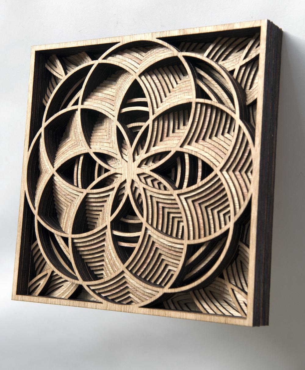 Laser Cut Woodwork by Gabriel Schama