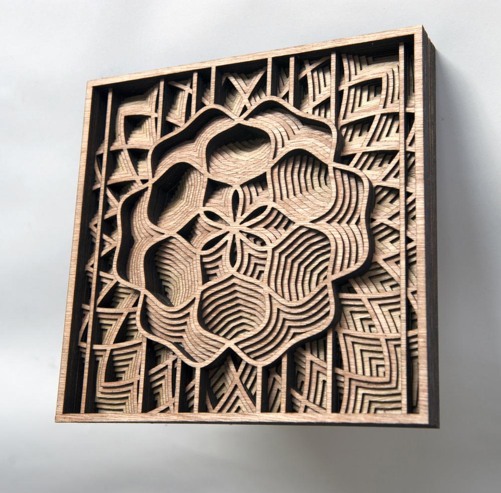 Laser Cut Woodwork by Gabriel Schama