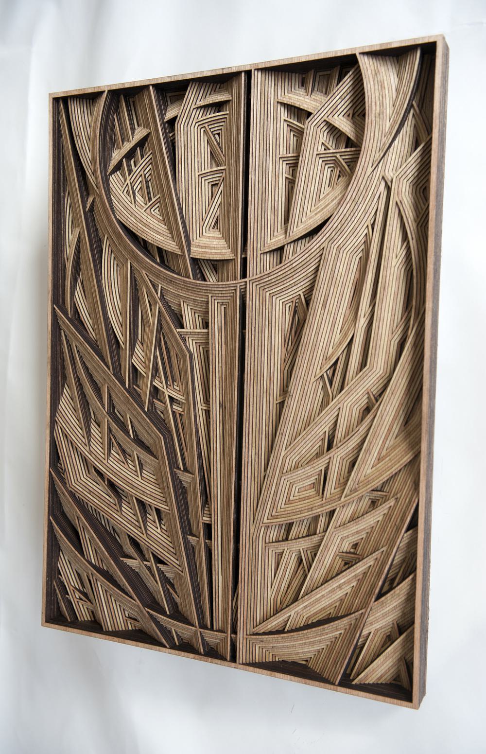 Laser Cut Woodwork by Gabriel Schama