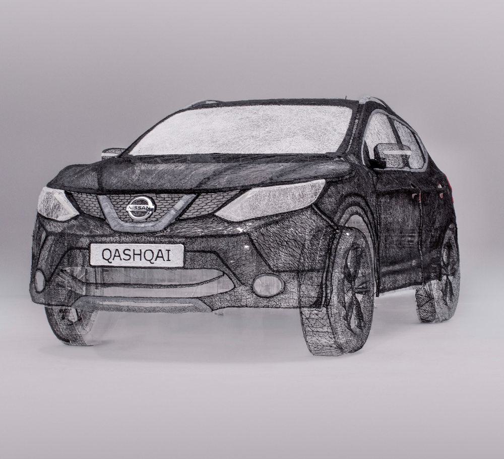 3Doodler_Nissan_Qashqai_Grace_du_Prez