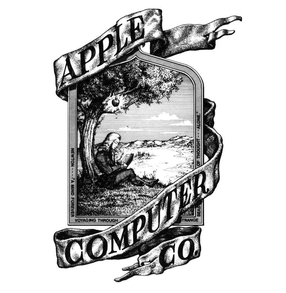 Apple's first logo