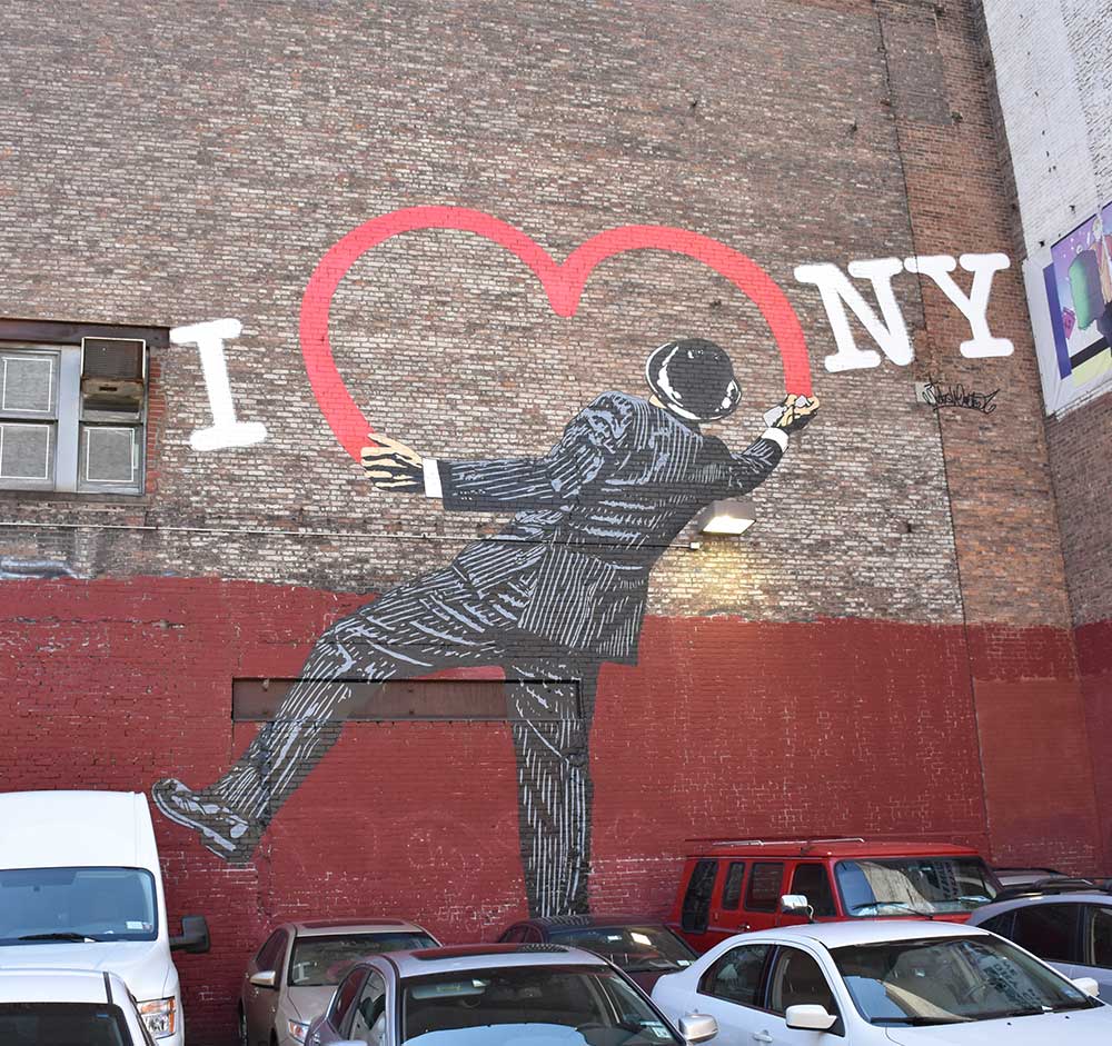 Love Vandal - Street Art by Nick Walker