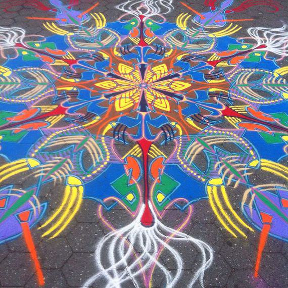 Joe Mangrum Sand Painting