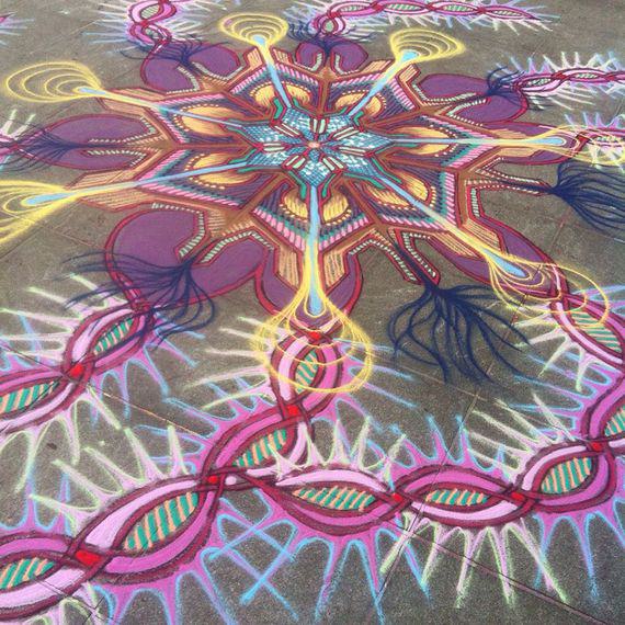 Joe Mangrum Sand Painting