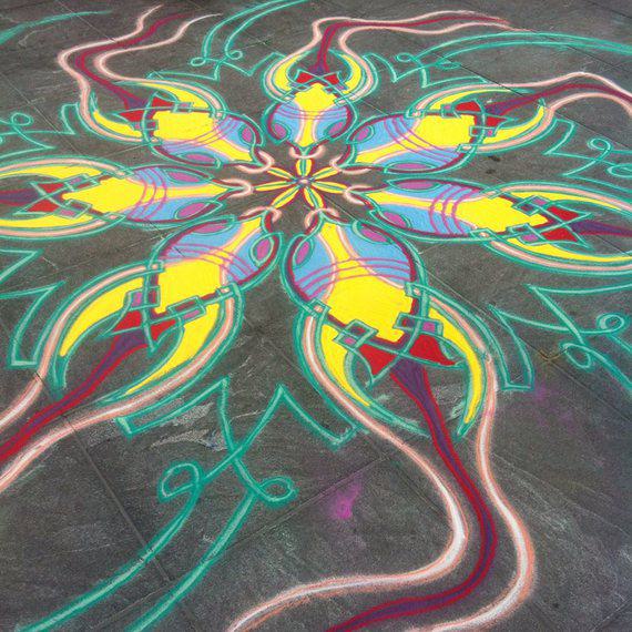 Joe Mangrum Sand Painting