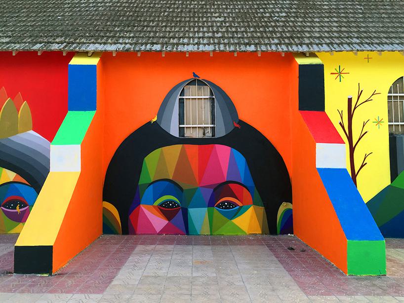 Okudart Repaints Moroccan Church