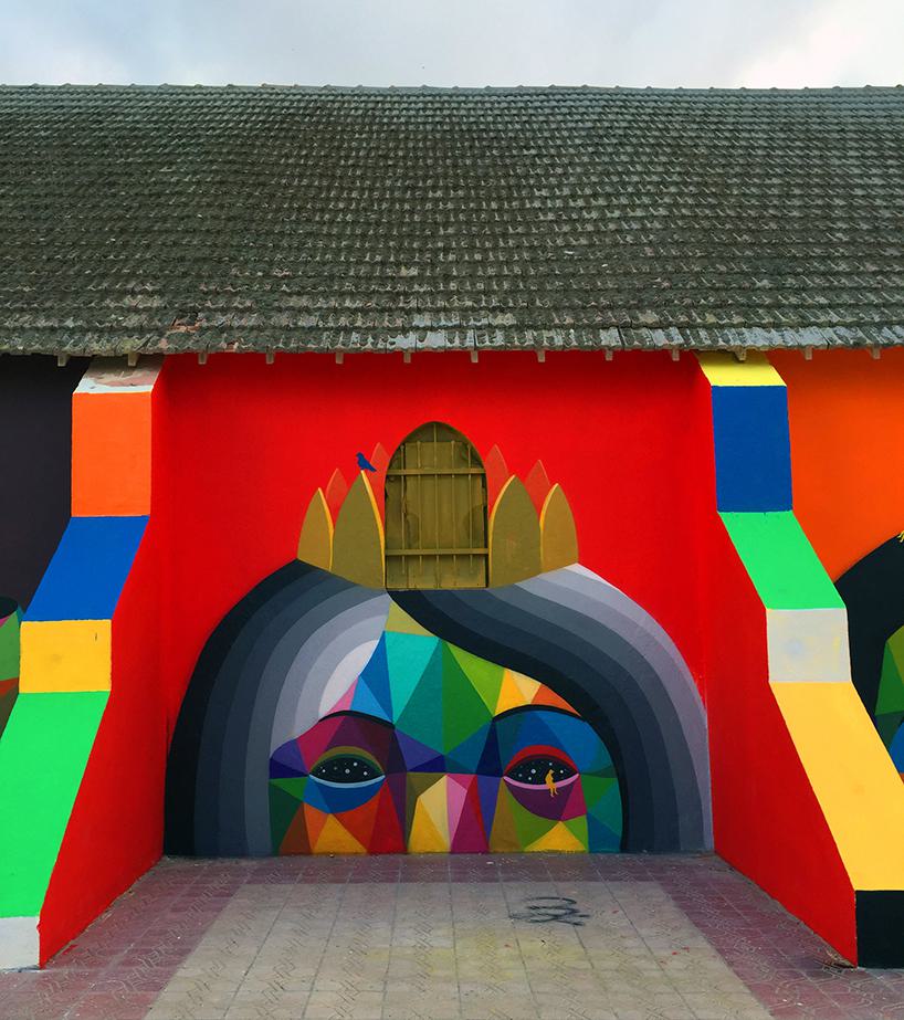 Okudart Repaints Moroccan Church