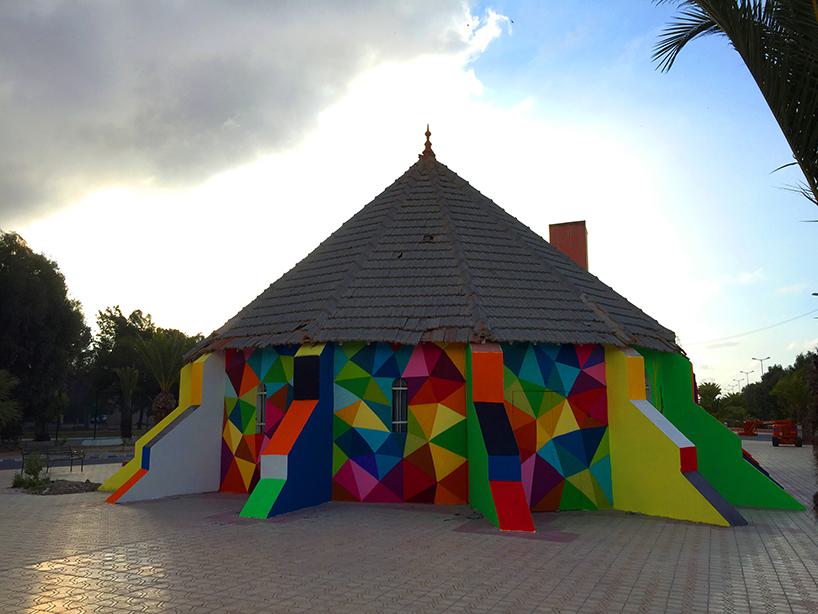 Okudart Repaints Moroccan Church