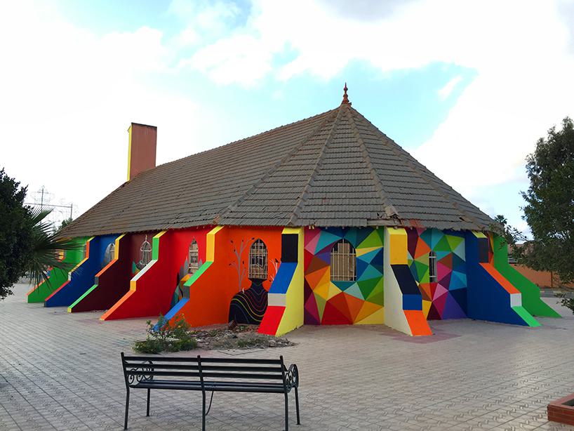 Okudart Repaints Moroccan Church