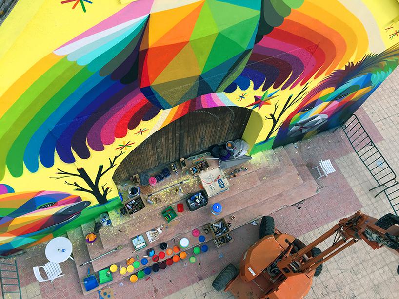 Okudart Repaints Moroccan Church