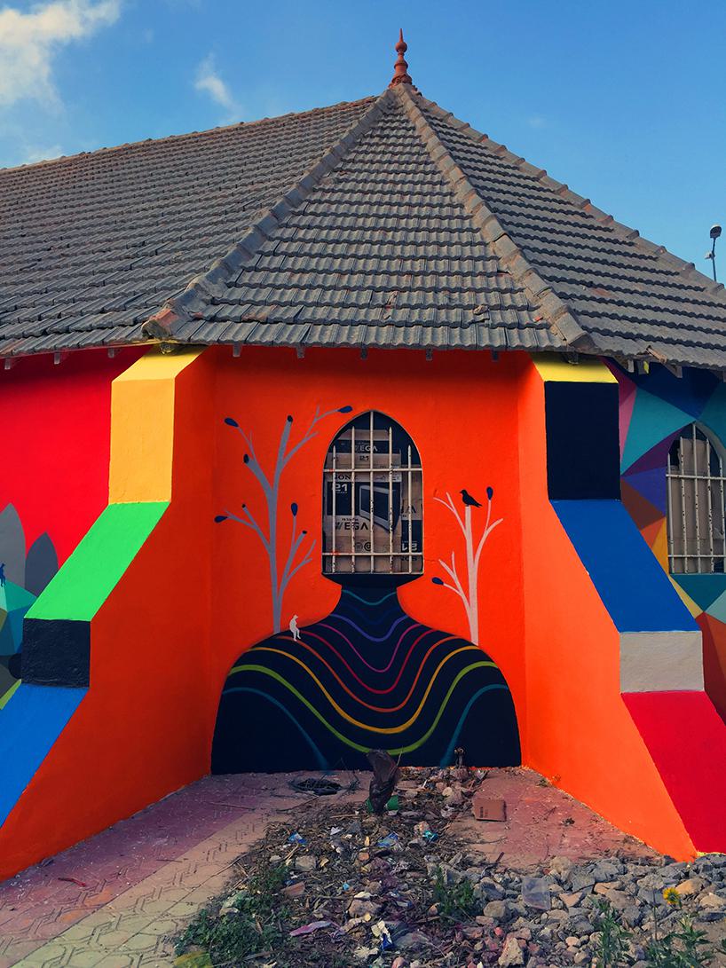 Okudart Repaints Moroccan Church