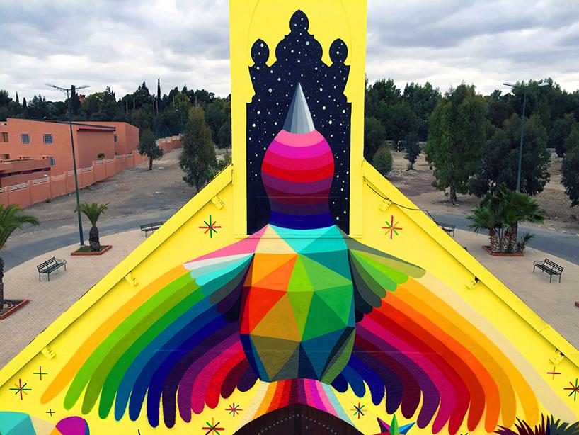 Okudart Repaints Moroccan Church