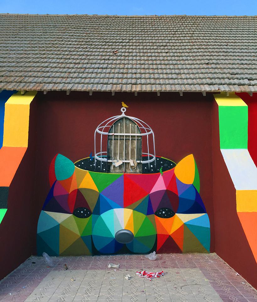 Okudart Repaints Moroccan Church