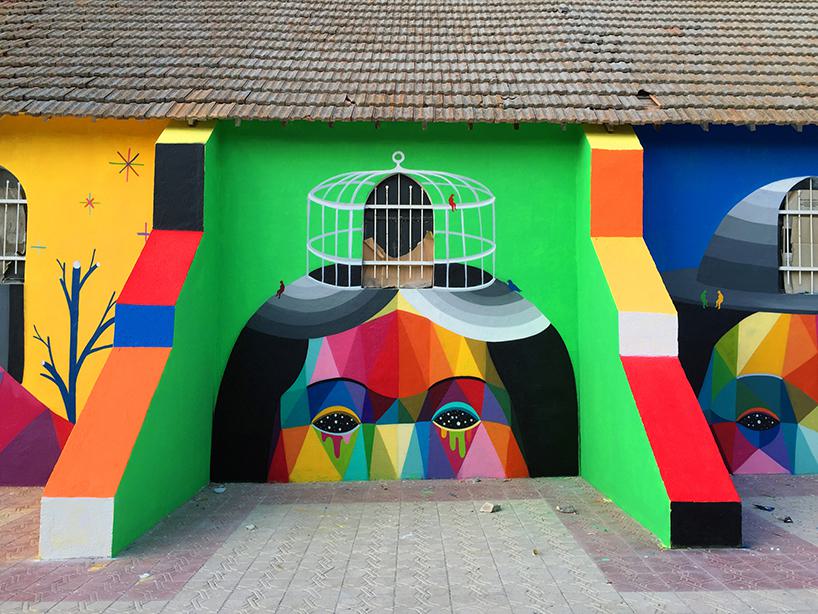 Okudart Repaints Moroccan Church