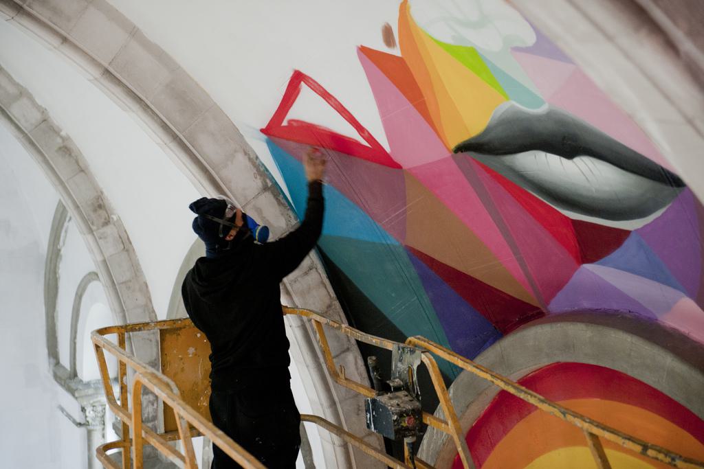 Okuda Mural Art