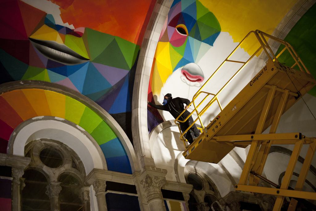 Okuda Mural Art