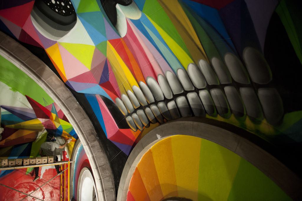 Okuda Mural Art