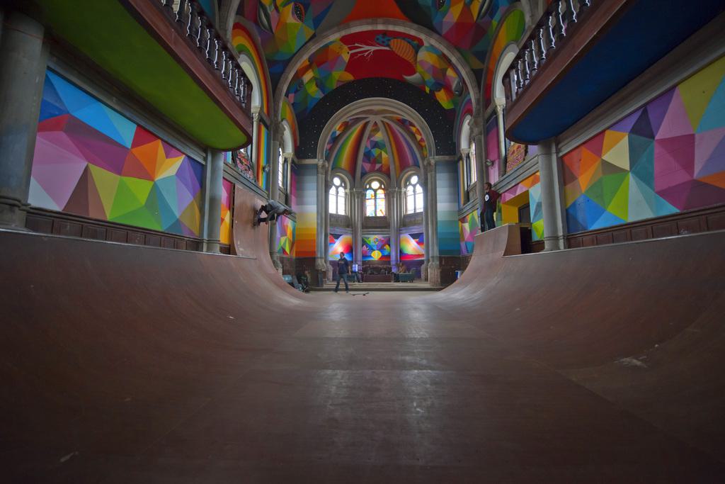 Okuda Mural Art