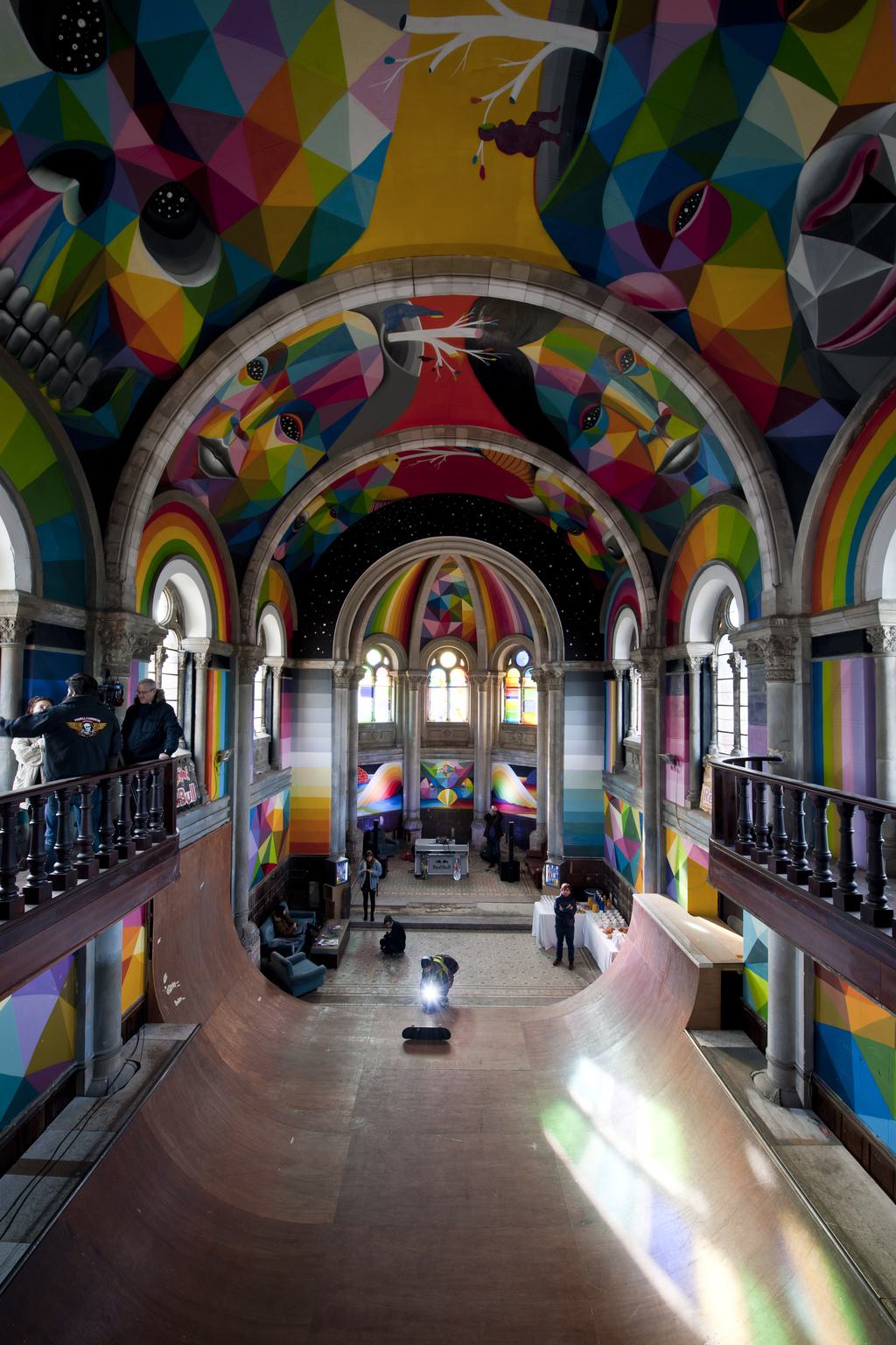 Okuda Mural Art