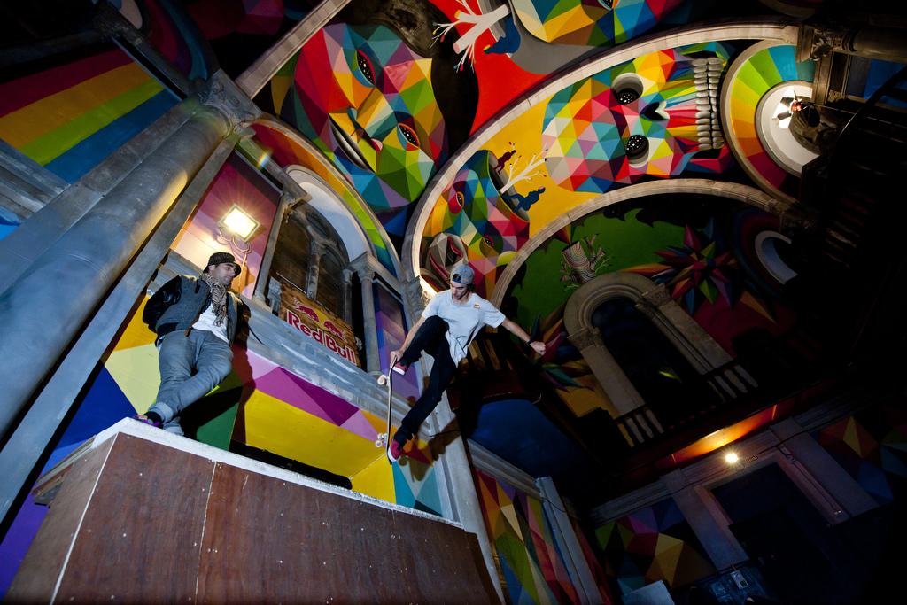 Okuda Mural Art