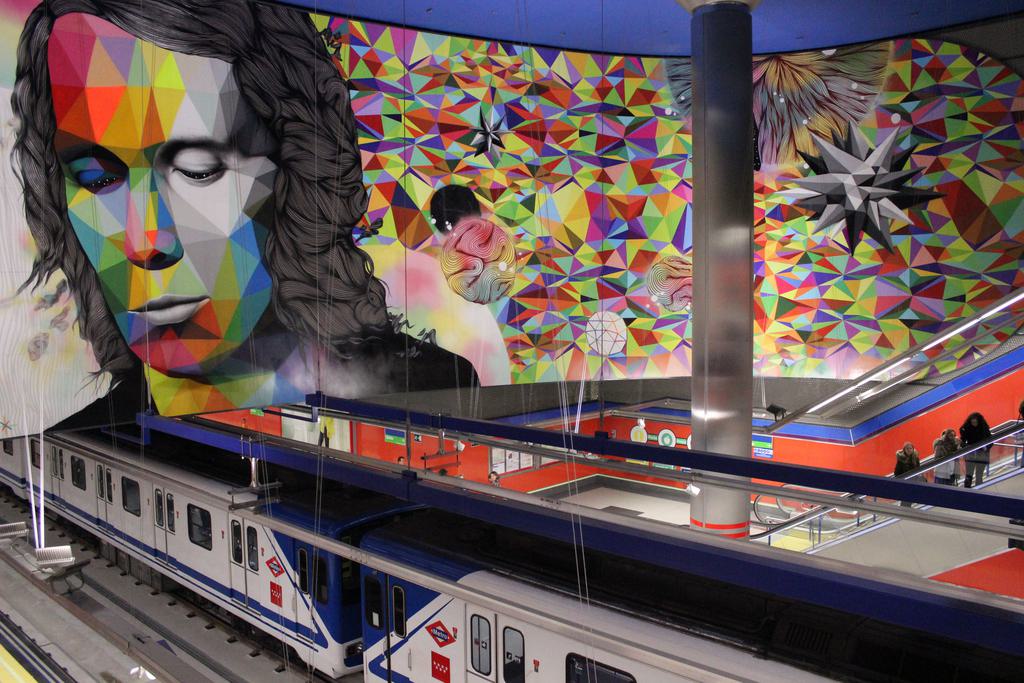 Okuda Mural Art