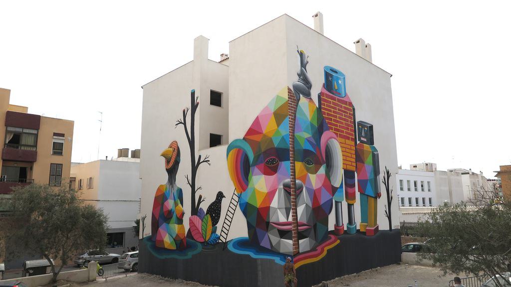 Okuda Mural Art