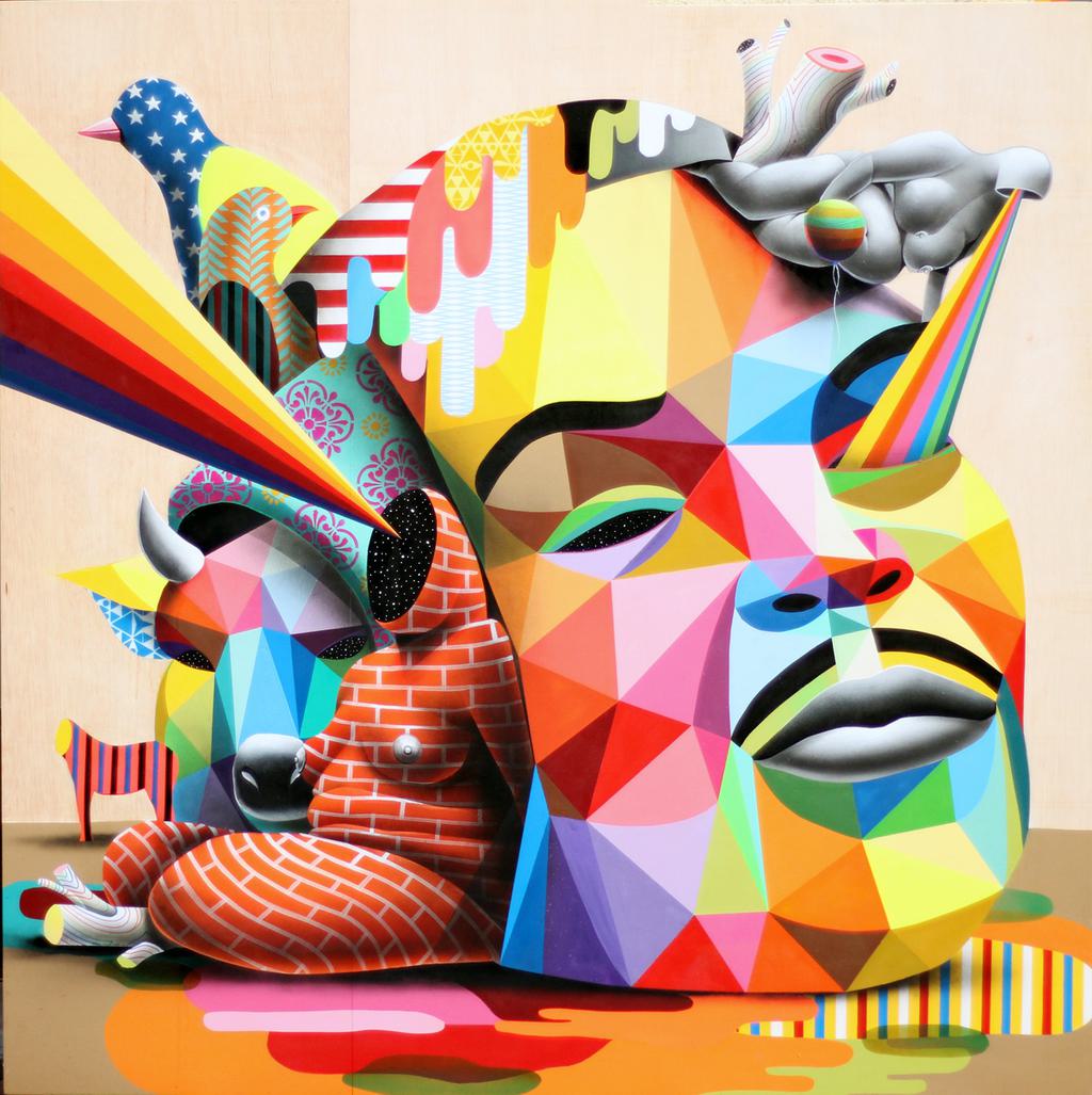 Okuda Mural Art