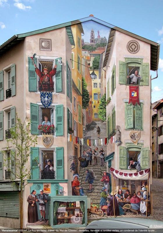 Mural by Patrick Commecy