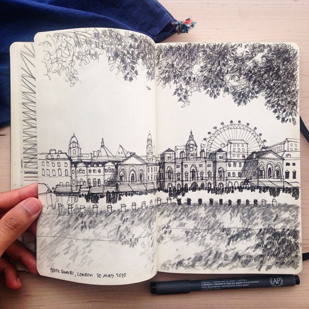 Architectural_Sketch_by_TendToTravel