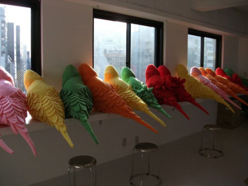 Giant_Textile_Birds_by_Wakako_Kawakami