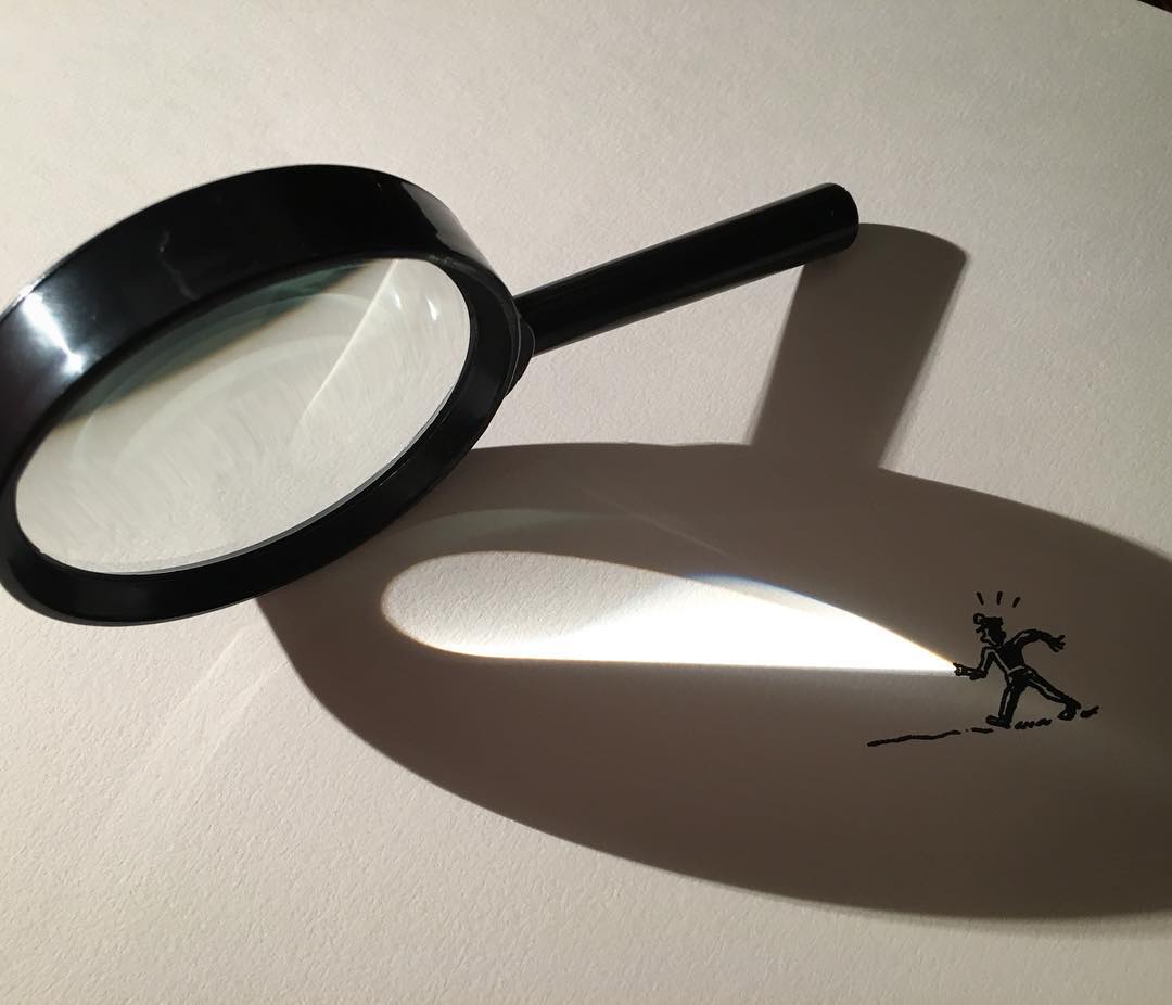 Brilliant Shadow Sketches by Vincent Bal