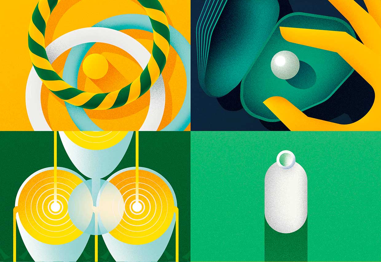 Image of Geometric Illustrations by Jack Daly