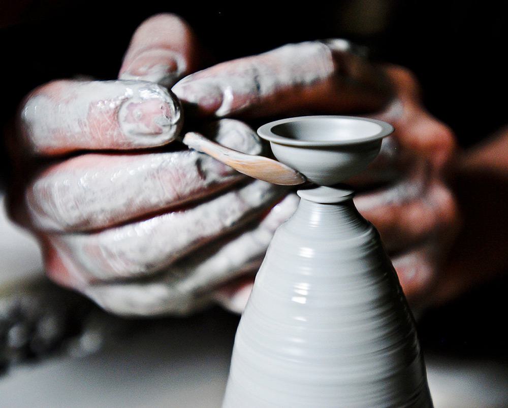Incredibly Tiny Thrown Pottery by Jon Almeda