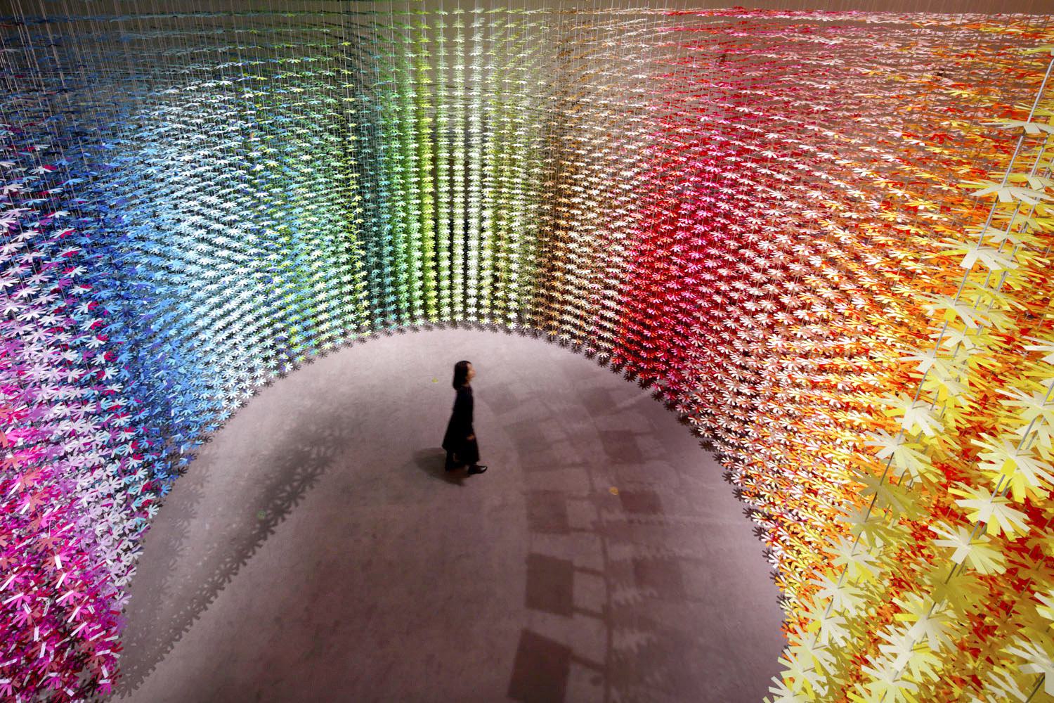 The Colorful Spaces of Emmanuelle Moureaux