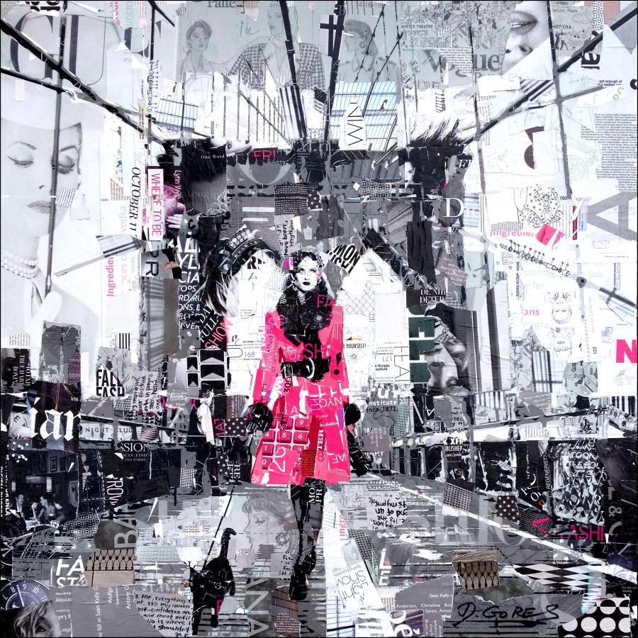 Image of The Fashionable Collage Art of Derek Gores