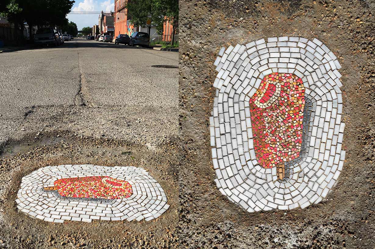 The Pothole Mosaics of Bachor
