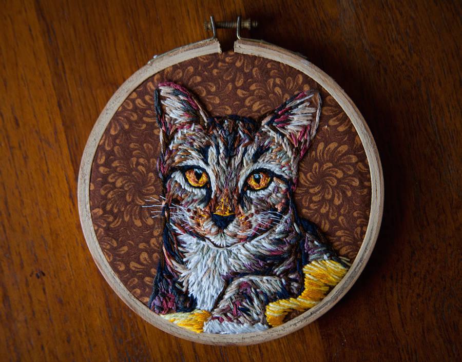 The Stunning Embroidery of Danielle Clough