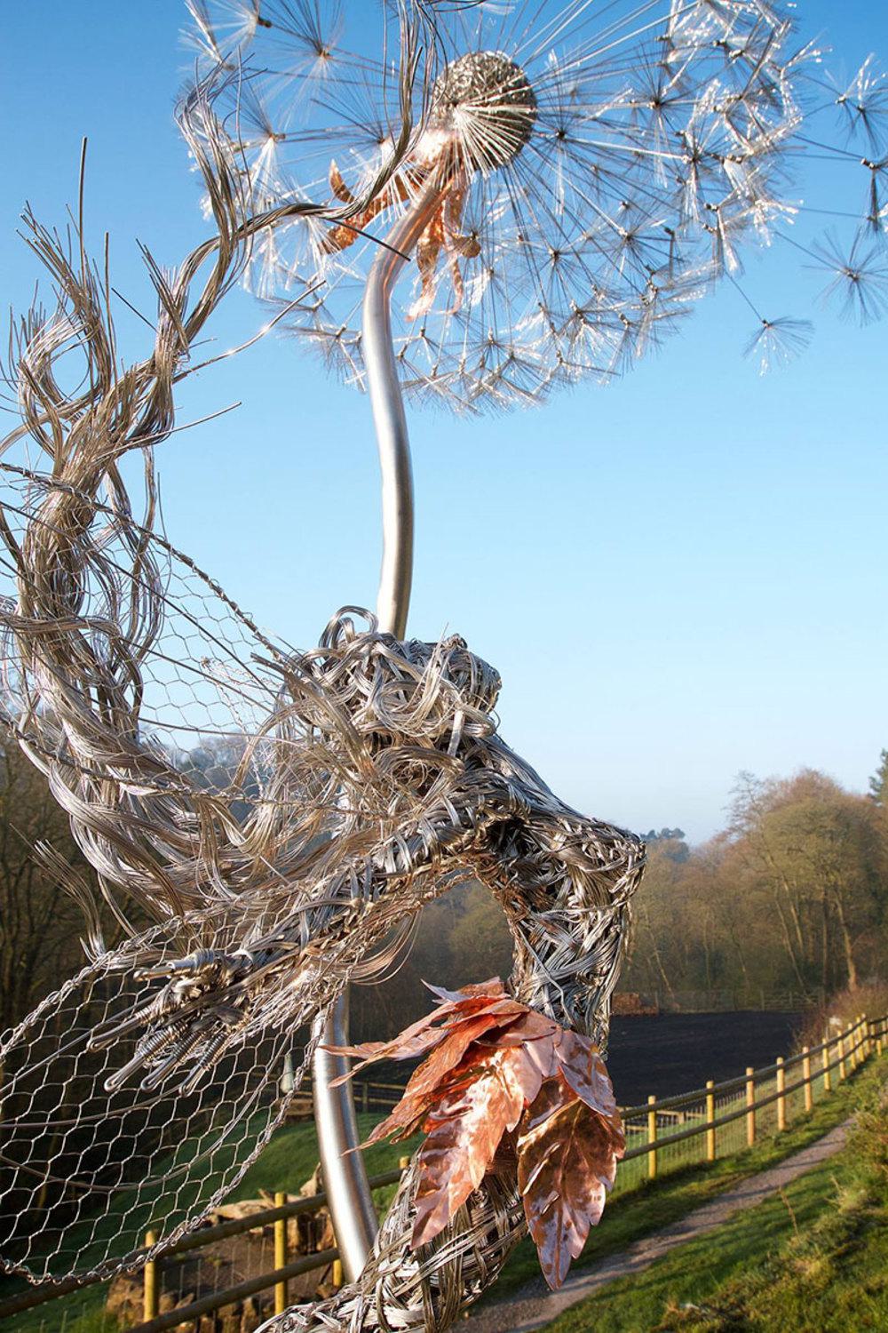 Wire Sculptures Of Fairies By Robin Wight Art Design Creative Blog